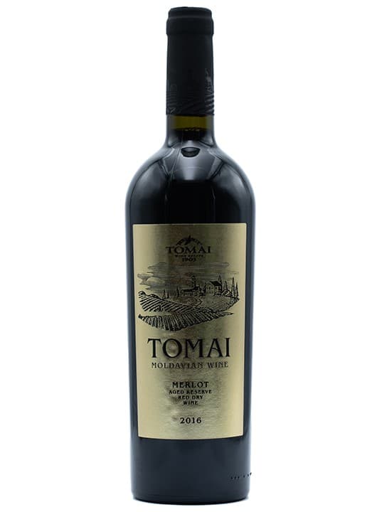Tomai Gold Merlot - Vin rosu sec 0.75L