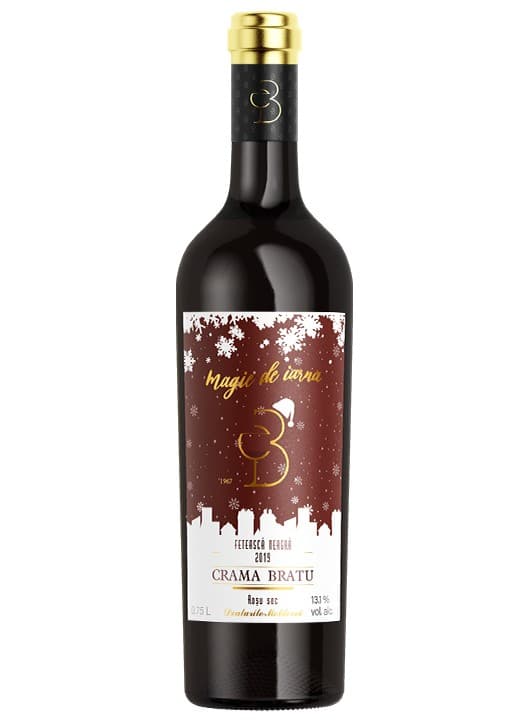 Crama Bratu Magie de iarna - Vin rosu sec 0.75L
