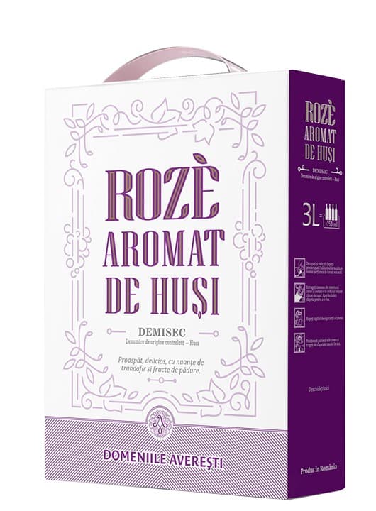 Domeniile Averesti Roze Aromat de Husi Bag in Box 3L