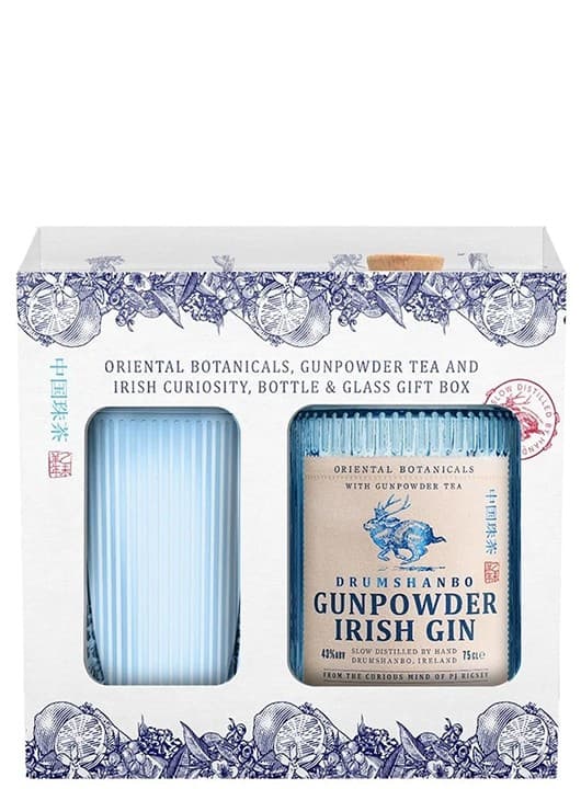 Drumshanbo Gunpowder Irish Gin Pachet cu pahar 0.7L