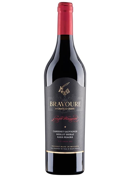 Chateau Cristi Bravoure Cabernet, Merlot, Shiraz & Rara Neagra 0.75L