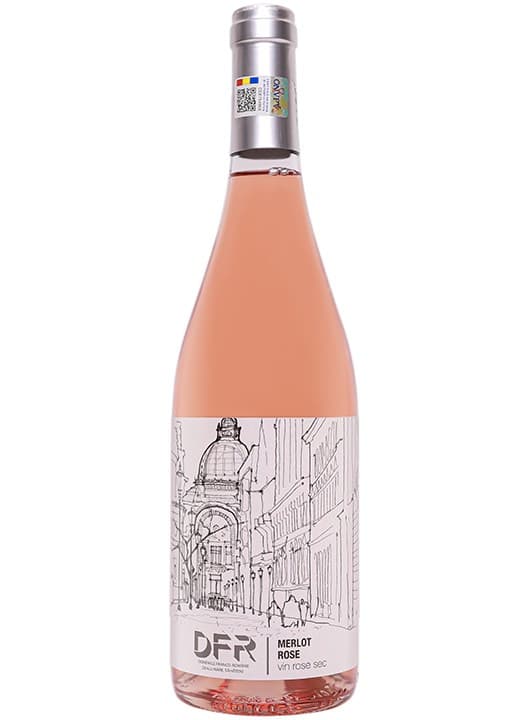 Domeniile Franco Romane DFR Merlot rose 0.75l