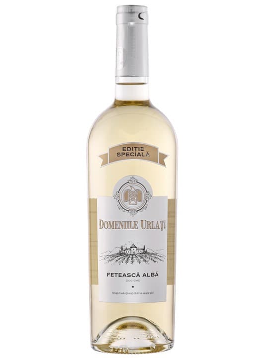 Domeniile Urlati Editie Speciala Feteasca Alba - Vin alb sec 0.75l
