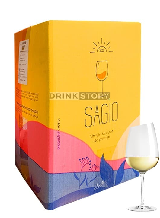 Casa Panciu Feteasca Alba - Vin alb sec Bag in Box 10L