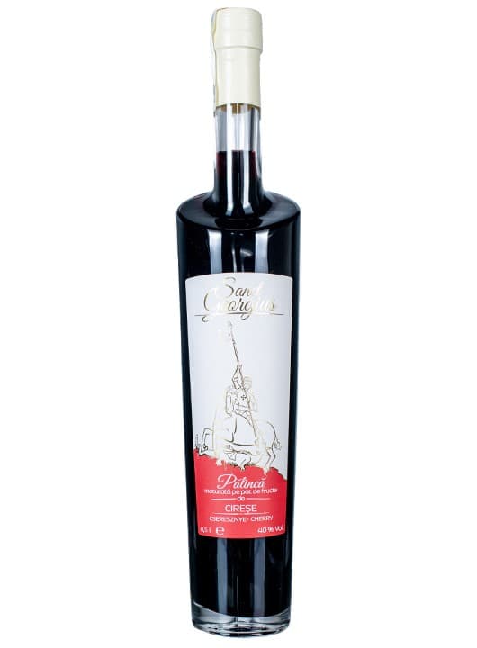 Sanct Georgius Palinca de Cirese Maturata pe Pat de Cirese 40% 0.5L