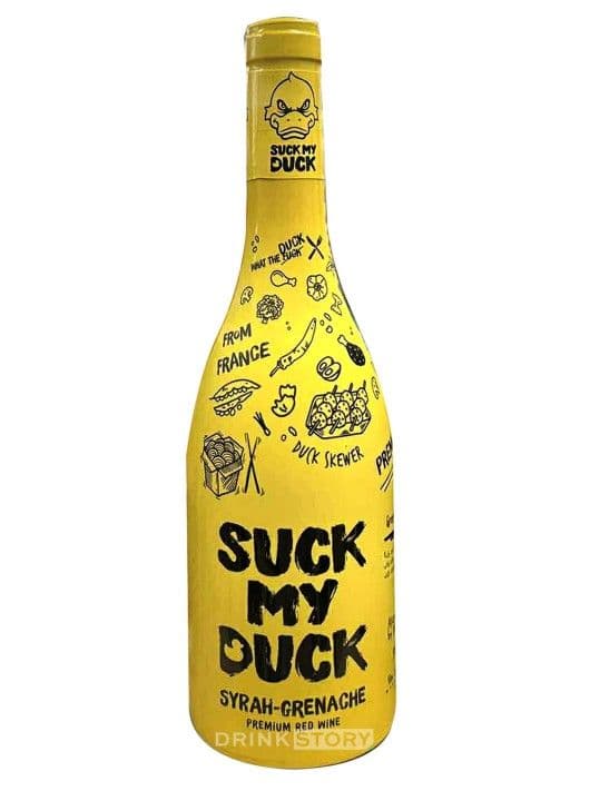 Vignobles Vellas Suck My Duck Syrah Grenache AOP Languedoc - Vin rosu sec 13,5% 0.75L