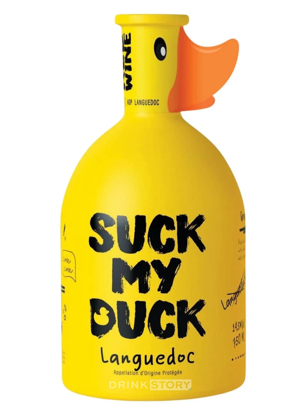 Vignobles Vellas Suck My Duck GSM AOP Languedoc - Vin rosu sec 14,5% 0.75L