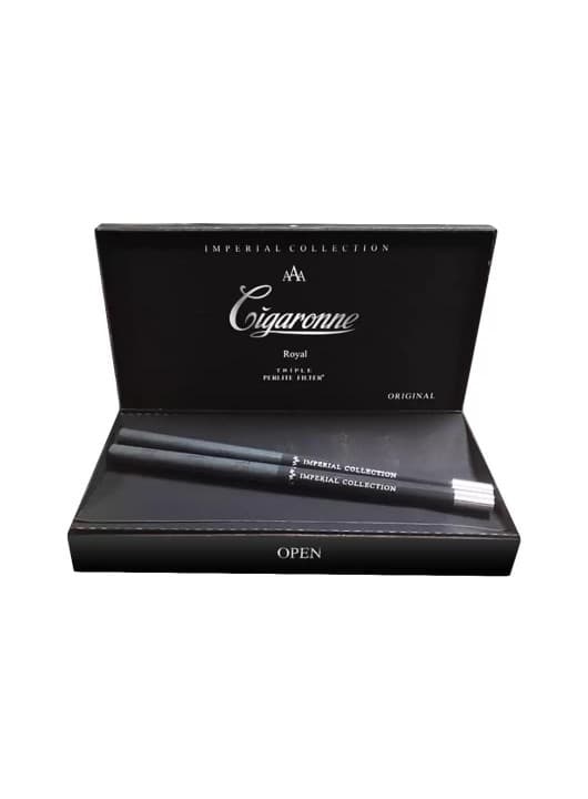 Cigaronne Tigari Royal XL Filter Black
