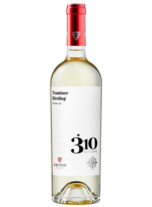 Fautor 310 Altitudine Traminer & Riesling - Vin alb sec 0.75l
