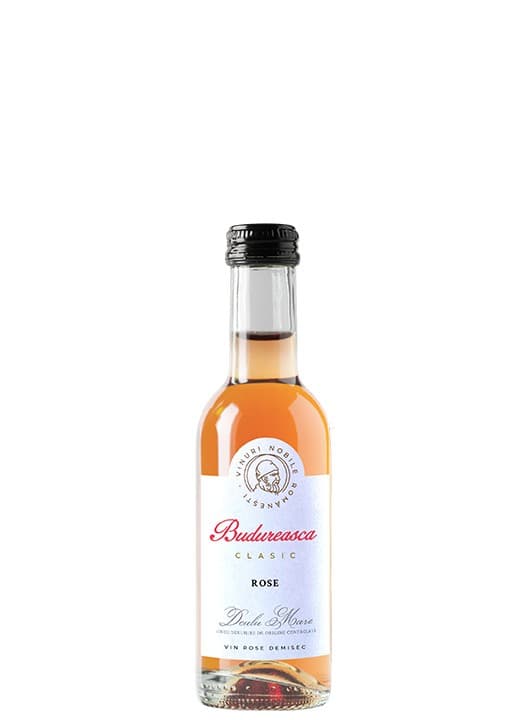 Budureasca Clasic - Vin rose demisec 0.187l