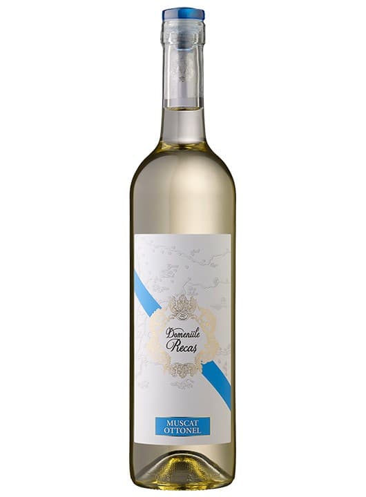 Domeniile Recas Muscat Ottonel - Vin alb demisec 0.75L