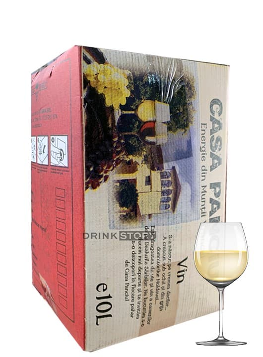 Casa Panciu Sauvignon Blanc - Vin alb demisec Bag in Box 10L