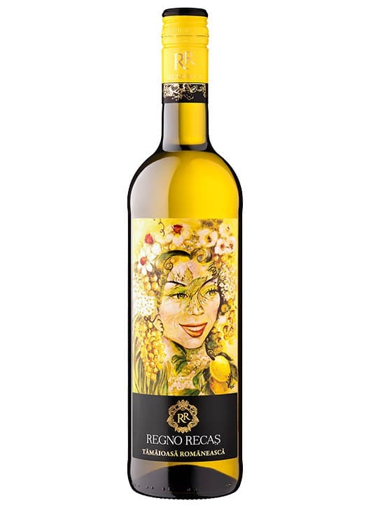 Cramele Recas Regno Tamaioasa Romaneasca demidulce 0.75L