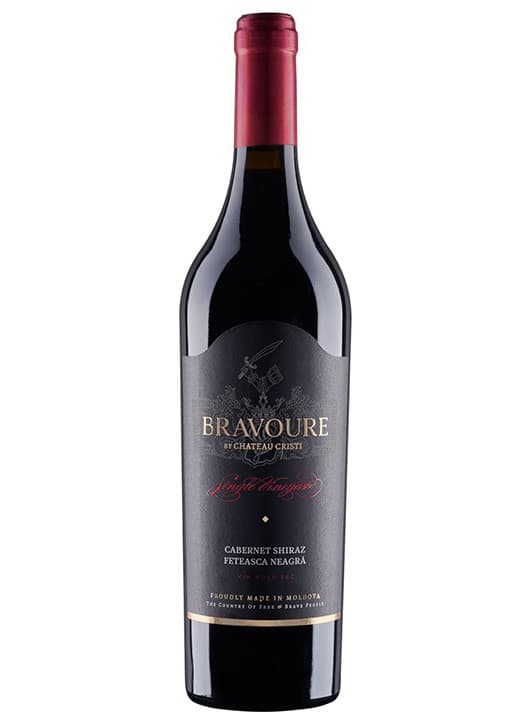 Chateau Cristi Bravoure Cabernet, Shiraz & Feteasca Neagra 0.75L