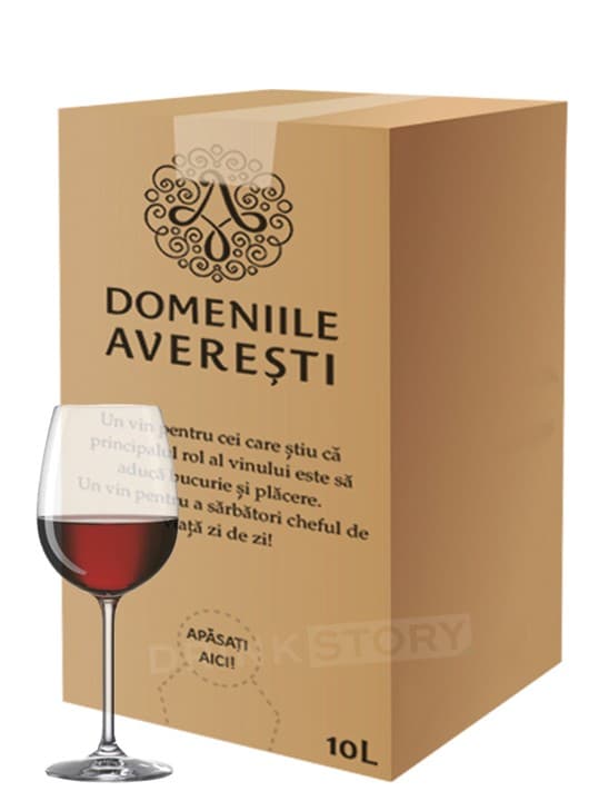 Domeniile Averesti Feteasca Neagra demidulce Bag in Box 10L