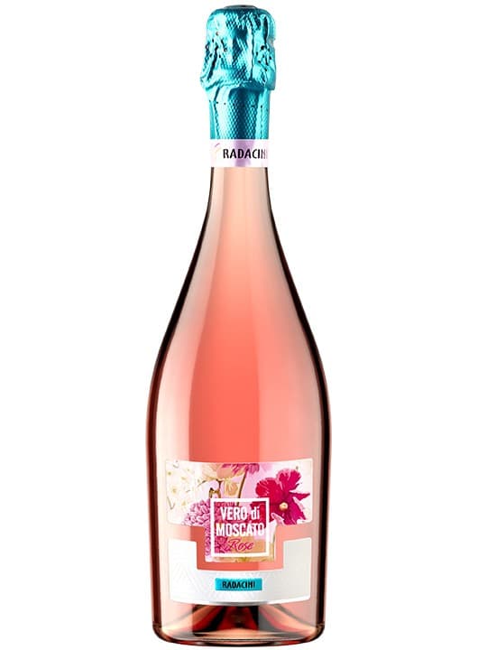 Radacini Vero di Moscato Spumant Rose Dulce 7% 0.75L