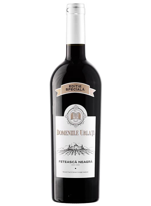 Domeniile Urlati Editie Speciala Feteasca Neagra - Vin rosu sec 0.75l
