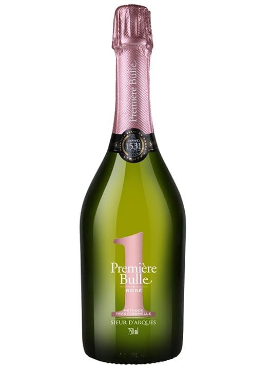 Première Bulle Cremant Brut Rose AOC Limoux Blanchette Blanc 0.75L