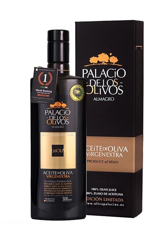 Palacio de los Olivos Ulei de masline extra virgin Picual Gourmet Presat la rece - recolta timpurie 0.5L