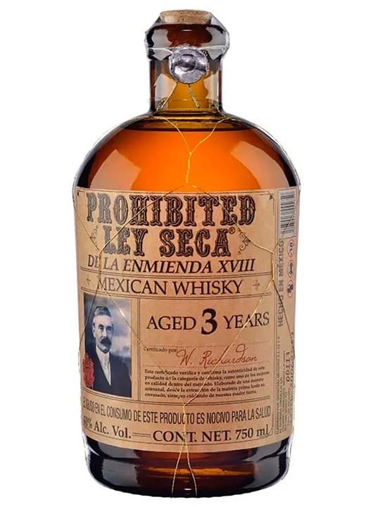 Ley Seca Prohibited Mexican Whisky 0.7L