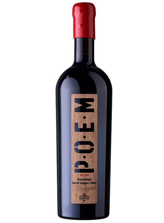 Bohotin Poem Rosu Merlot-Cabernet-Feteasca neagra sec 0.75L