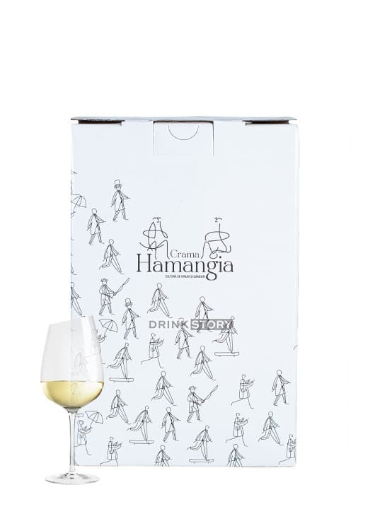 Crama Hamangia Riesling Italian demisec Bag in Box 3L