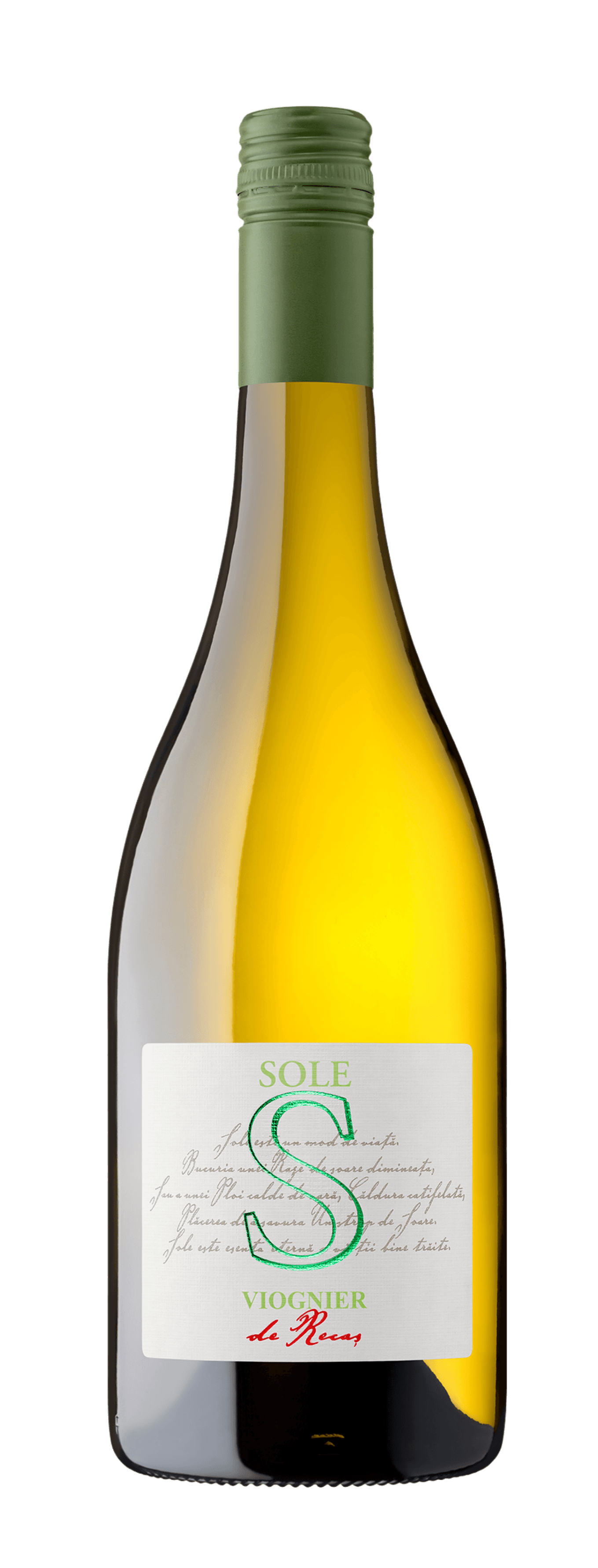 Cramele Recas Sole Viognier 0.75L