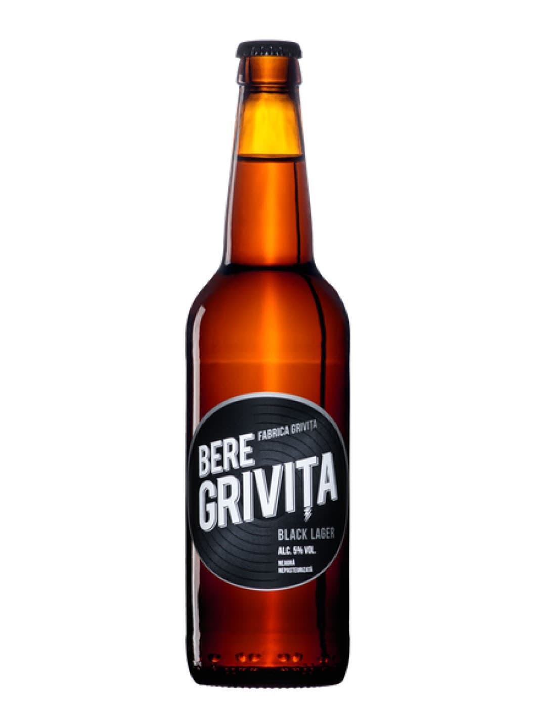 Bere Grivita Black Lager 5% 0.5L